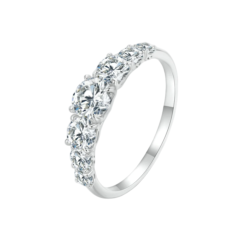 Delicate S925 Moissanite Ring