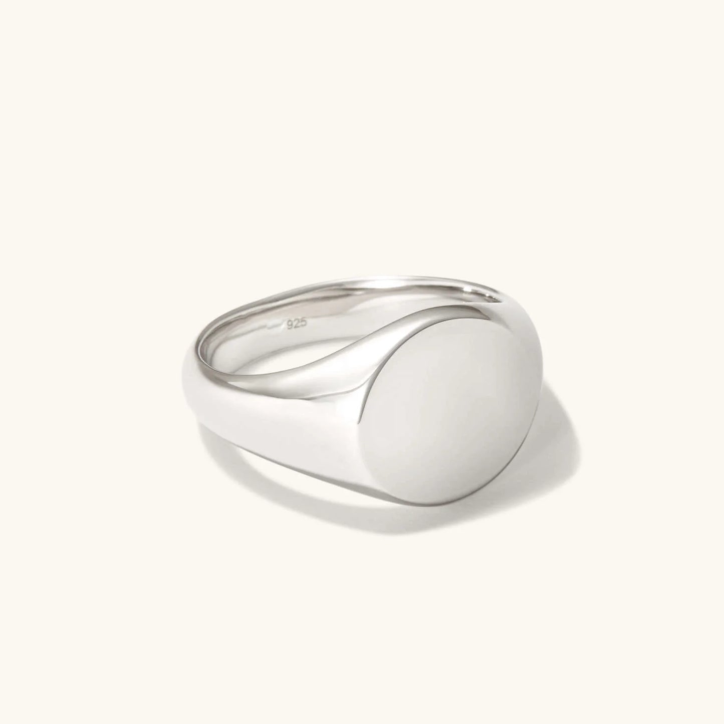 Circle Signet Ring - Brin Store