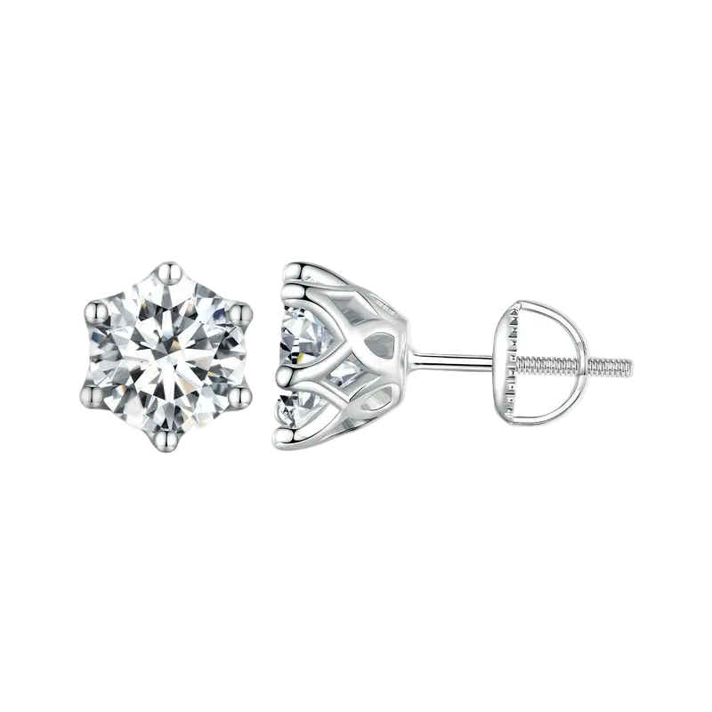 Classic S925 Moissanite Studs