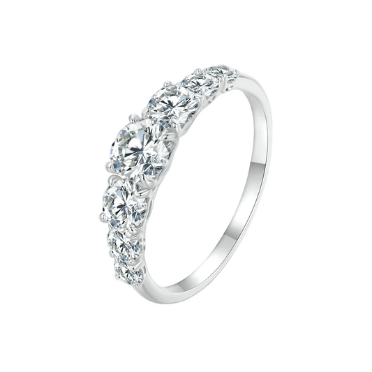 Delicate S925 Moissanite Ring