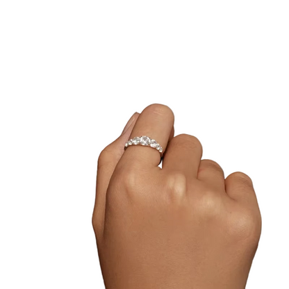 Delicate S925 Moissanite Ring