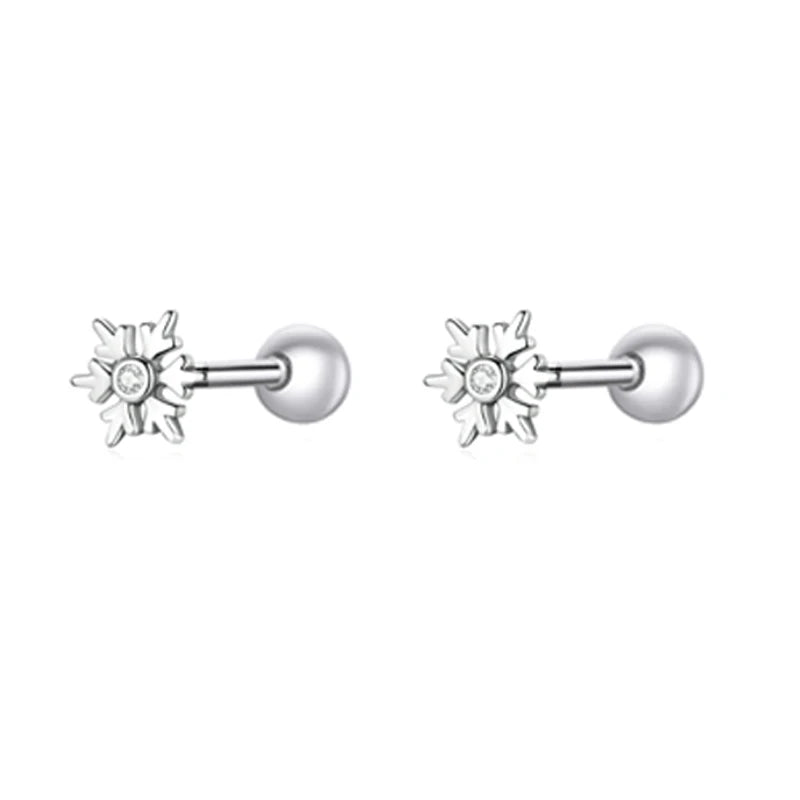 Snowflake Studs