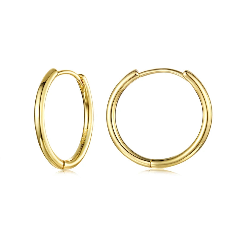 Gold Hoops Medium