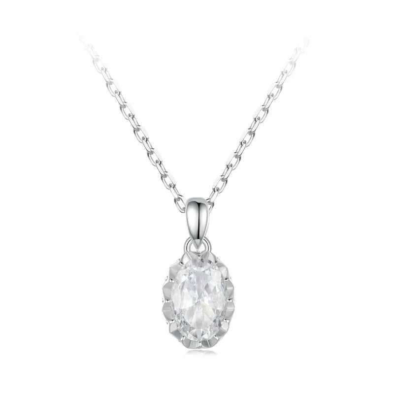 Oval Pendant Necklace - Brin Store
