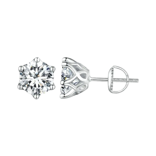Classic S925 Moissanite Studs